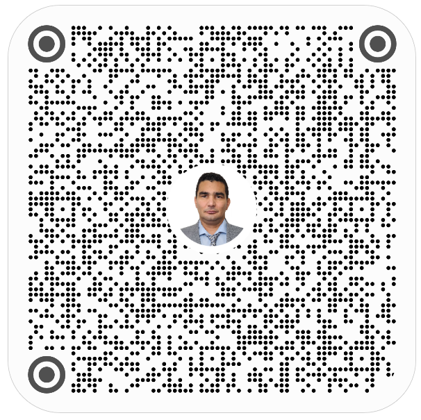 Código QR de contacto de Adel Tamayo